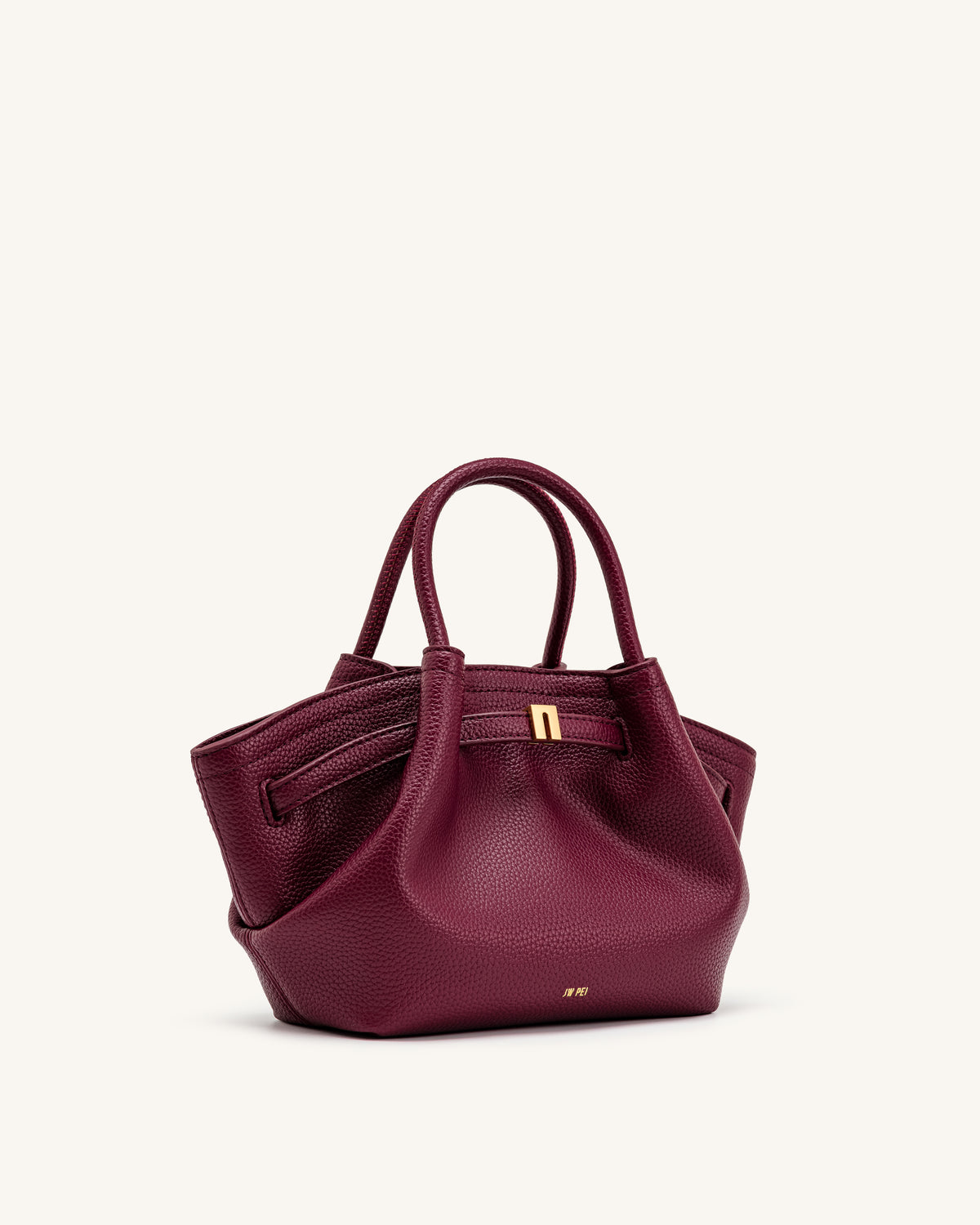 Hana Mini Tote Bag - Burgundy