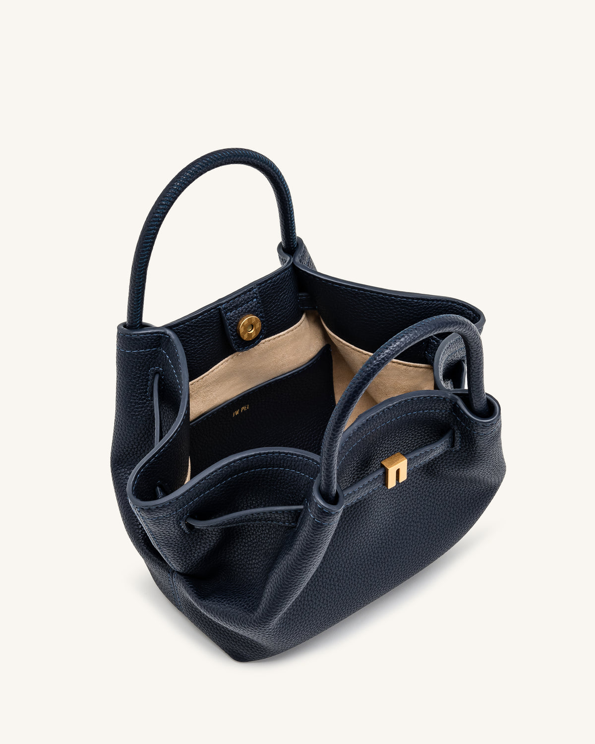 Hana Mini Tote Bag - Navy Blue