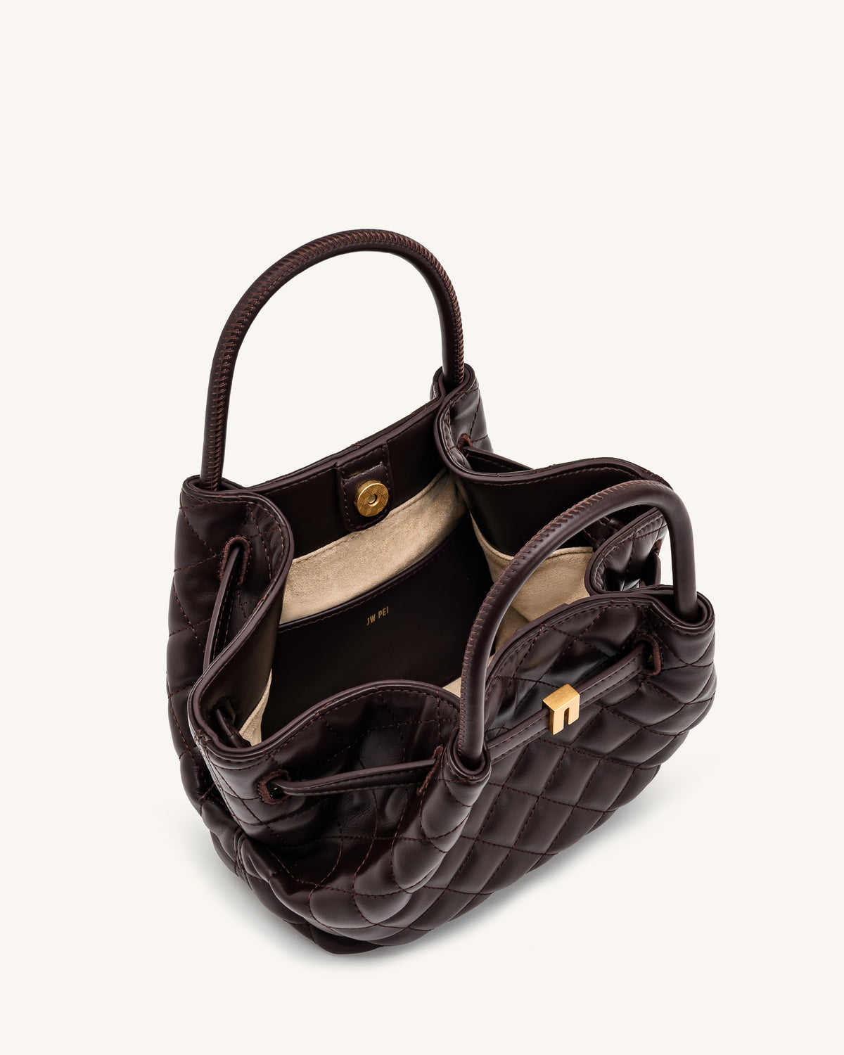Hana Mini Tote Bag - Dark Chocolate Brown
