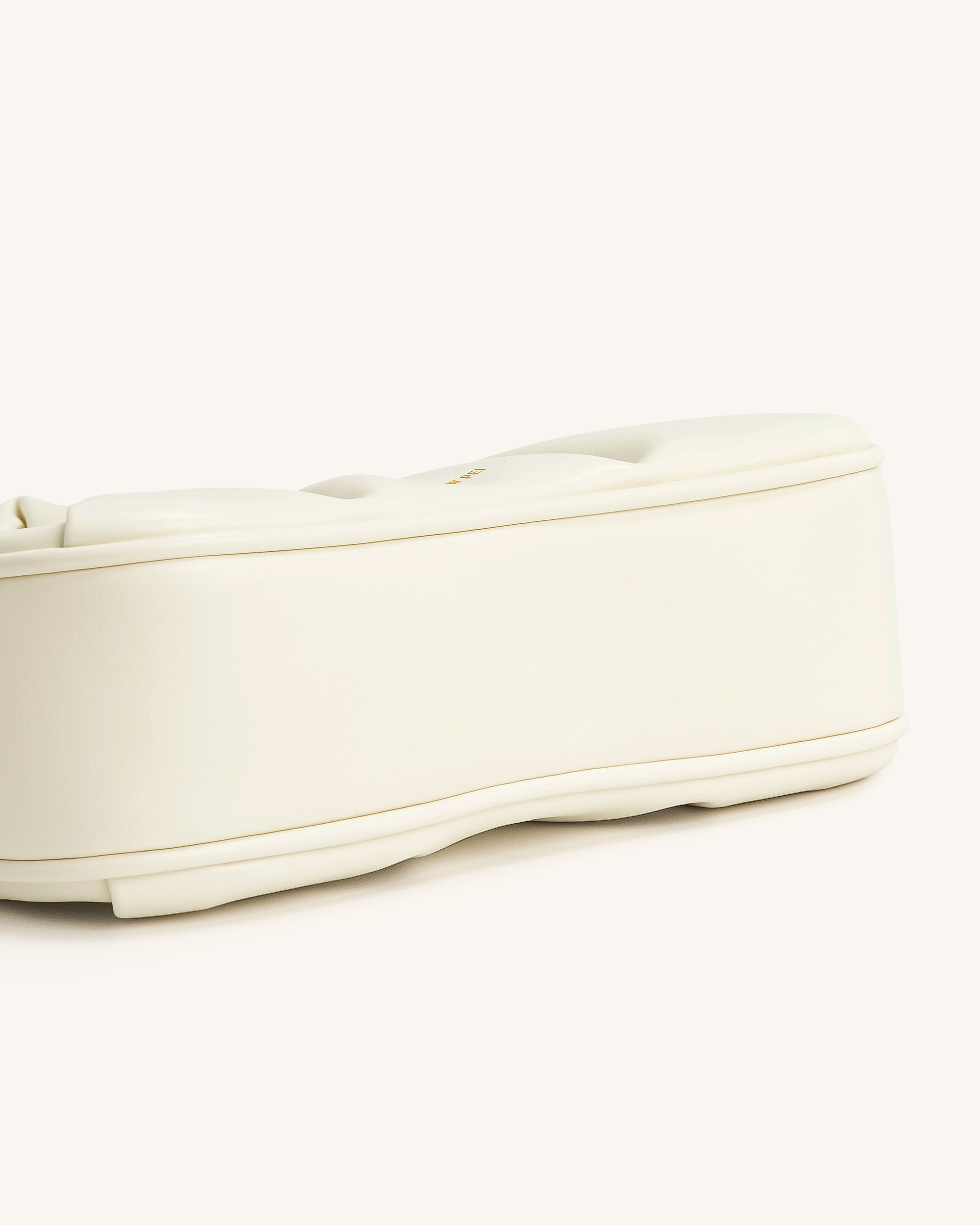 Gabbi Ruched Hobo Handbag - White