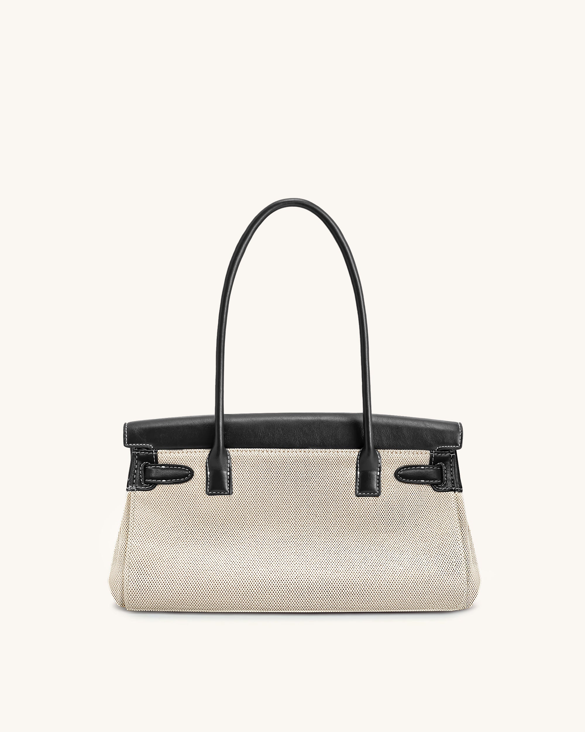 Yara Shoulder Bag - Black Canvas