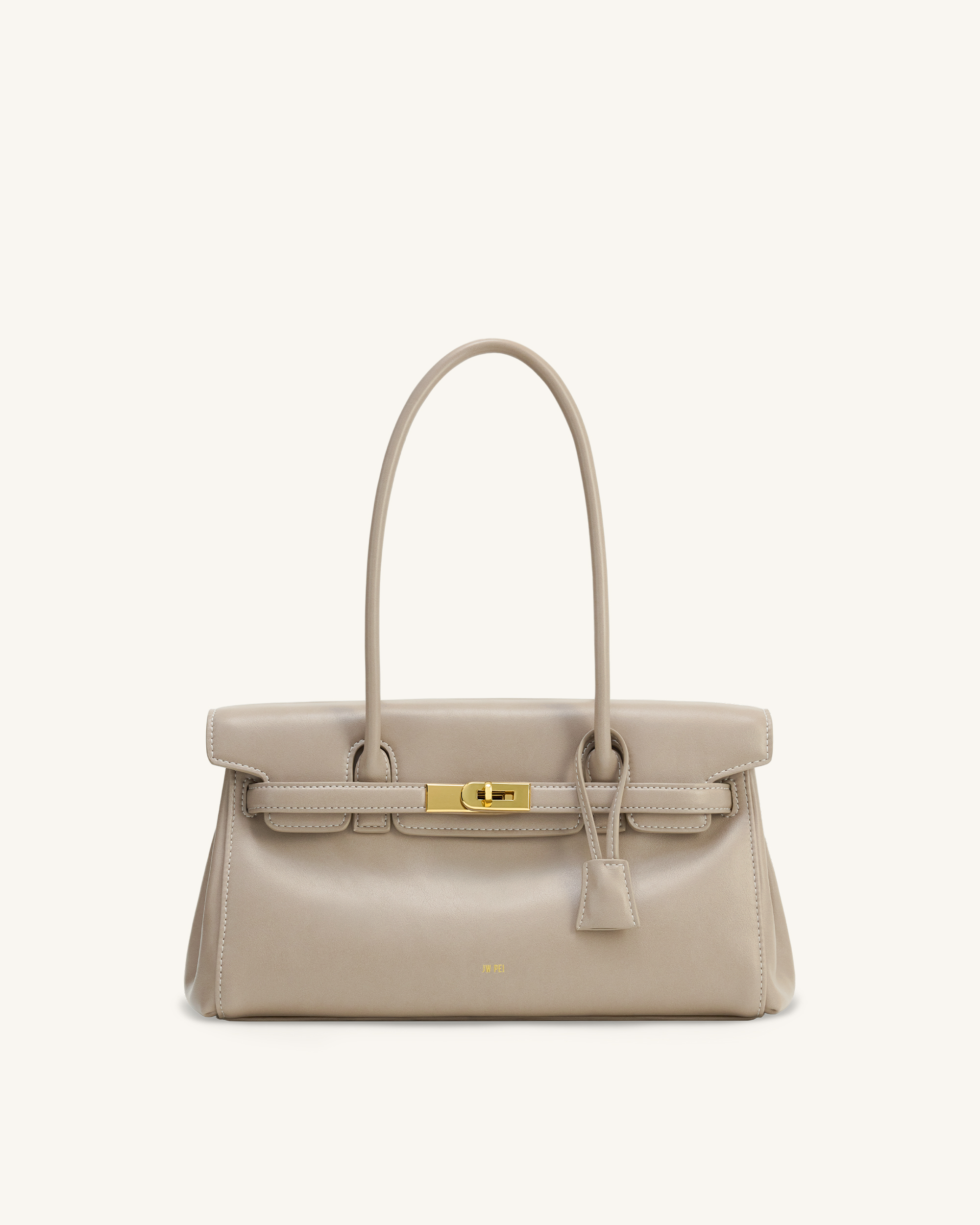Yara Shoulder Bag - Gray Apricot