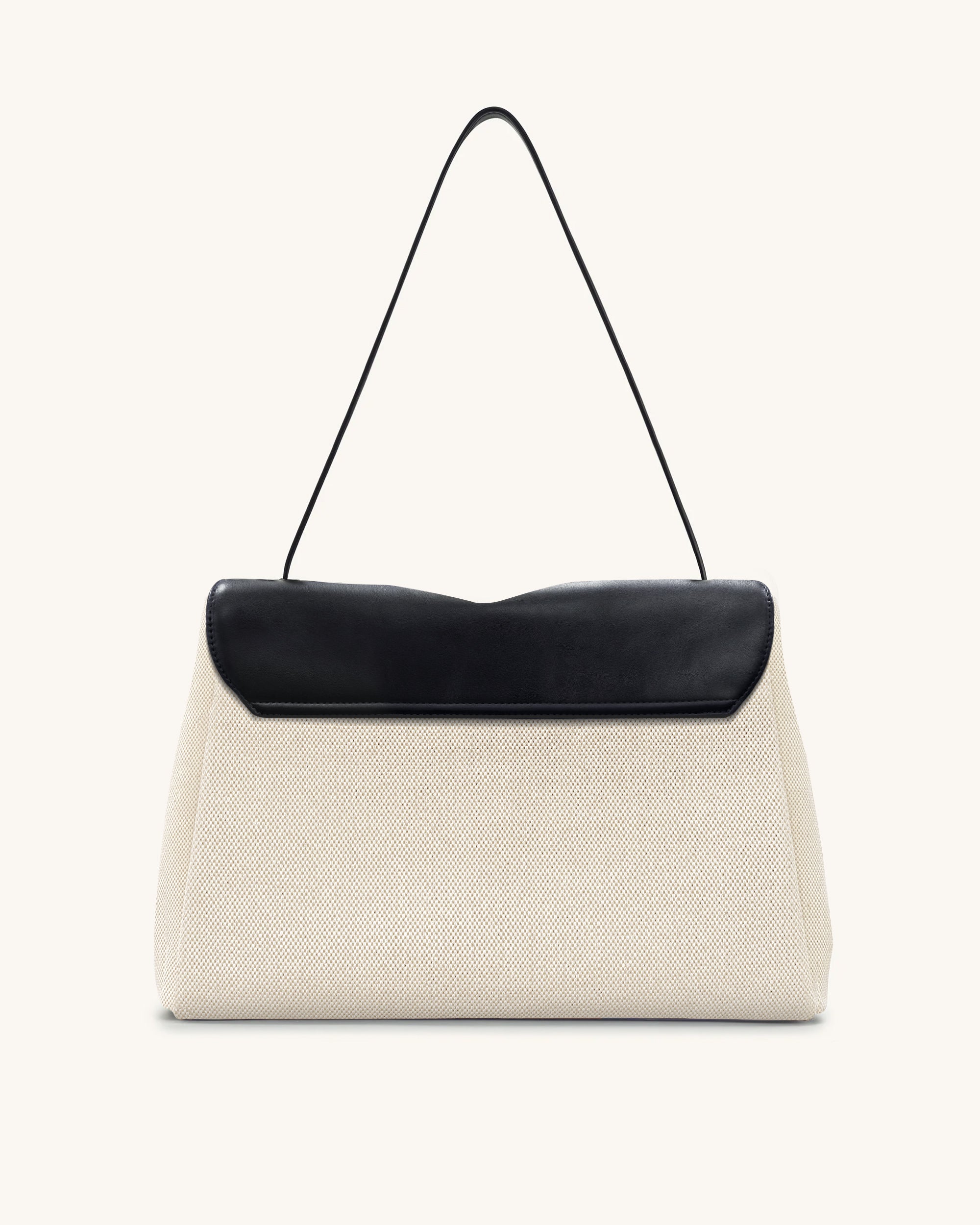 Hilary Shoulder Bag - Black Canvas