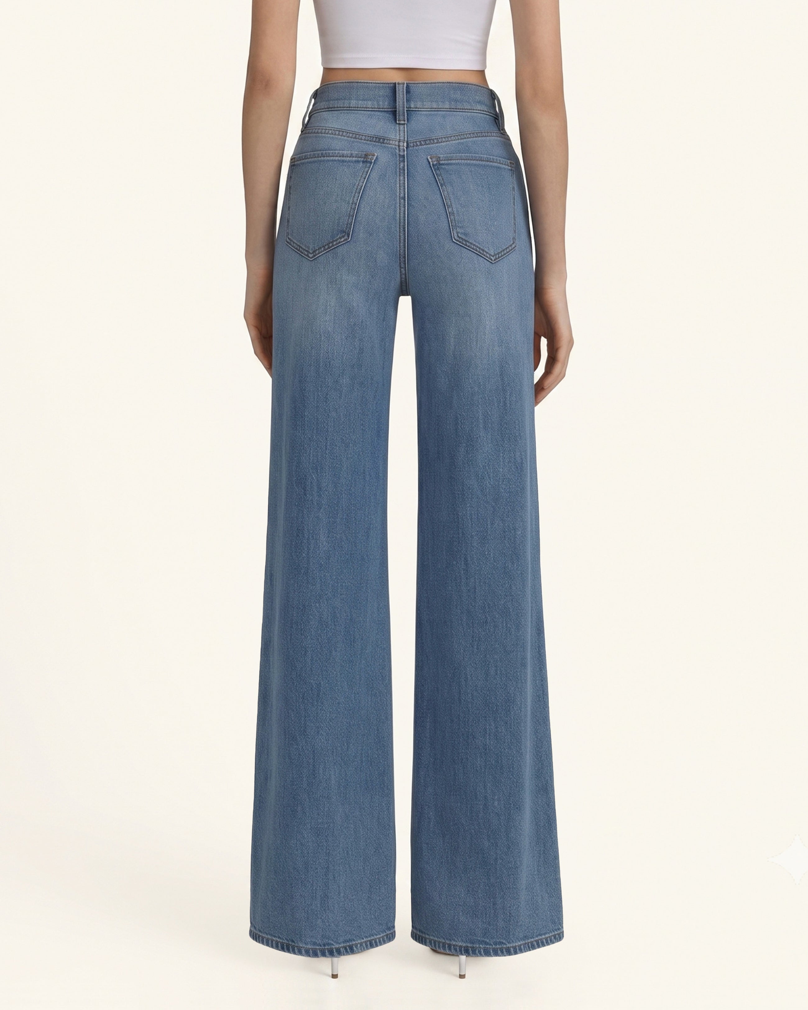 The Daydreamer Pastel Bow-Knot Jeans - Dancing in The Moonlight