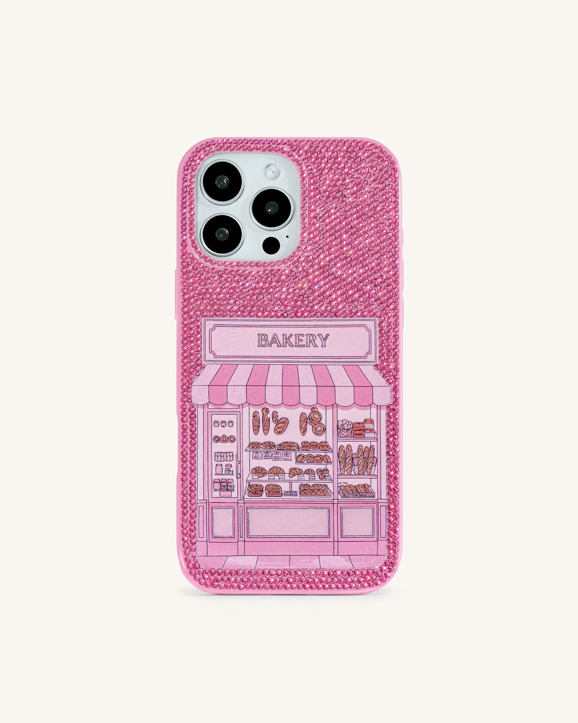 Bakery Phone Case - Multicolor Pink