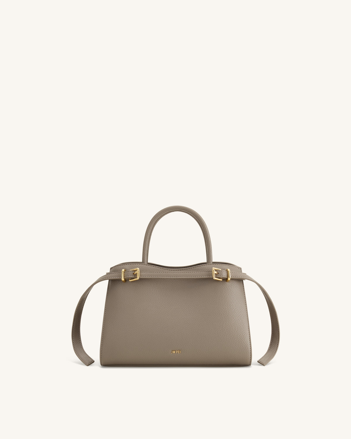 Ella Structured Tote - Taupe