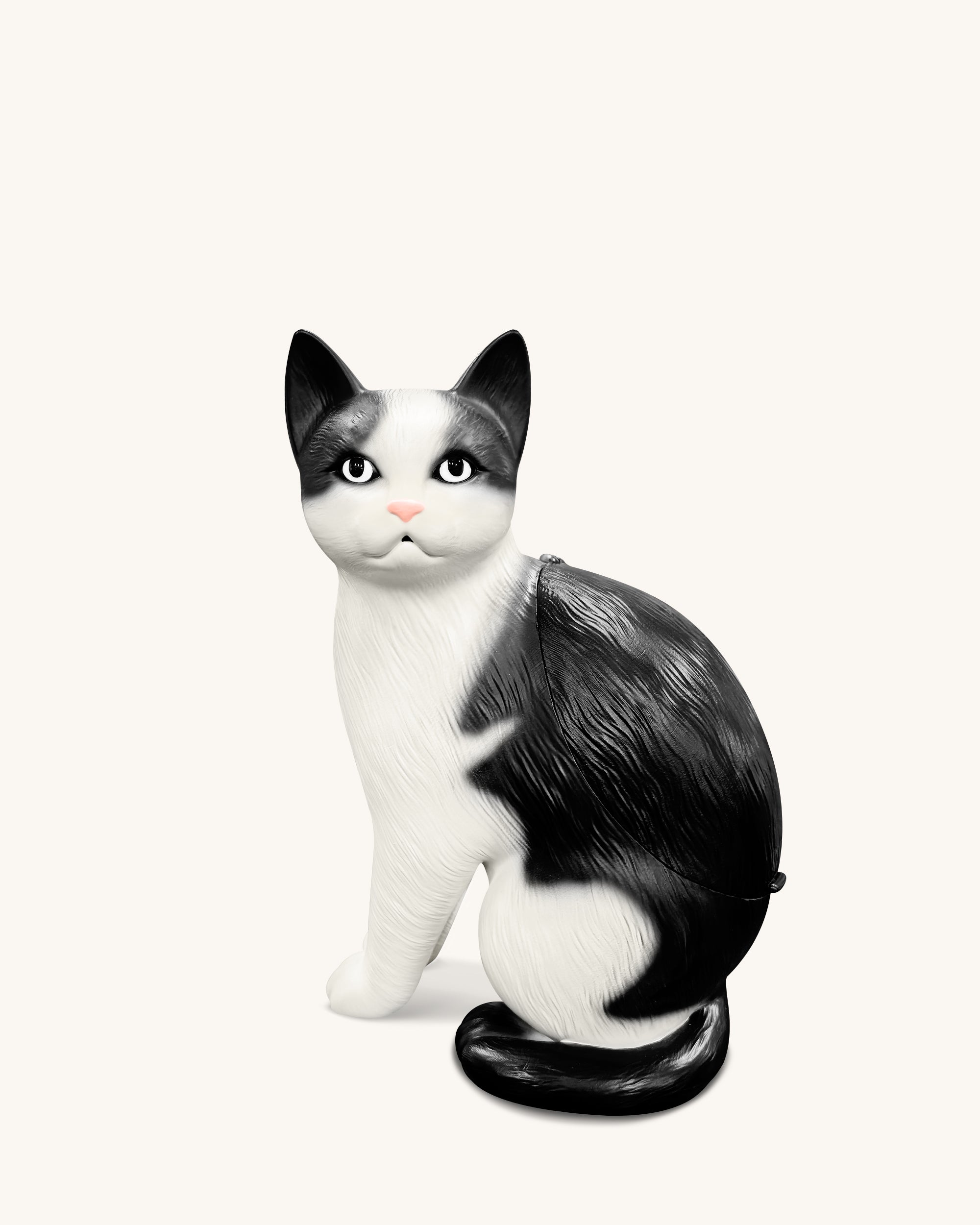 Elsie Cat Clutch - White