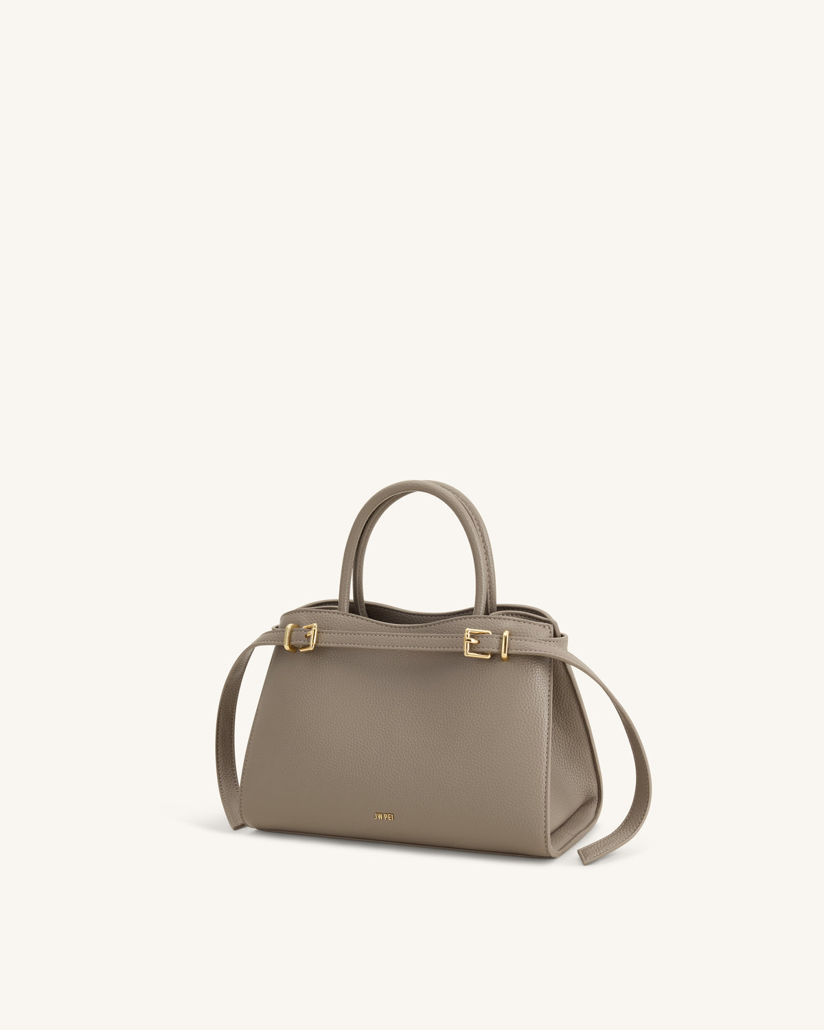 Ella Structured Tote - Taupe
