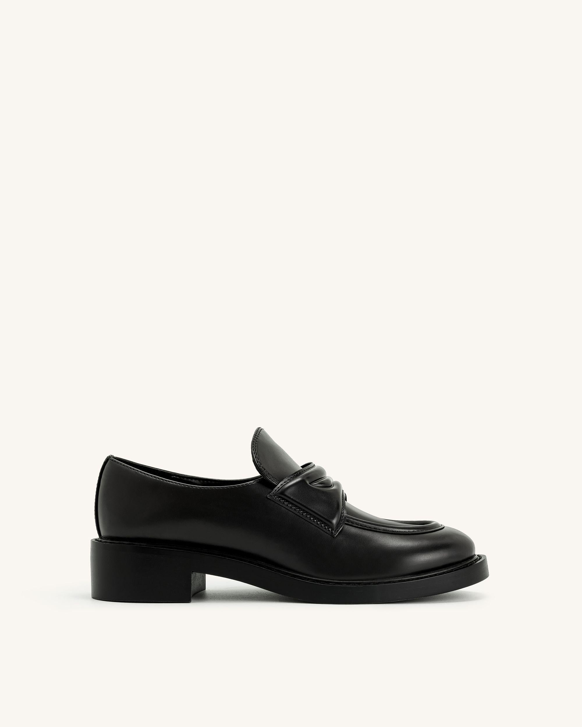 Micah Chunky Loafer - Black