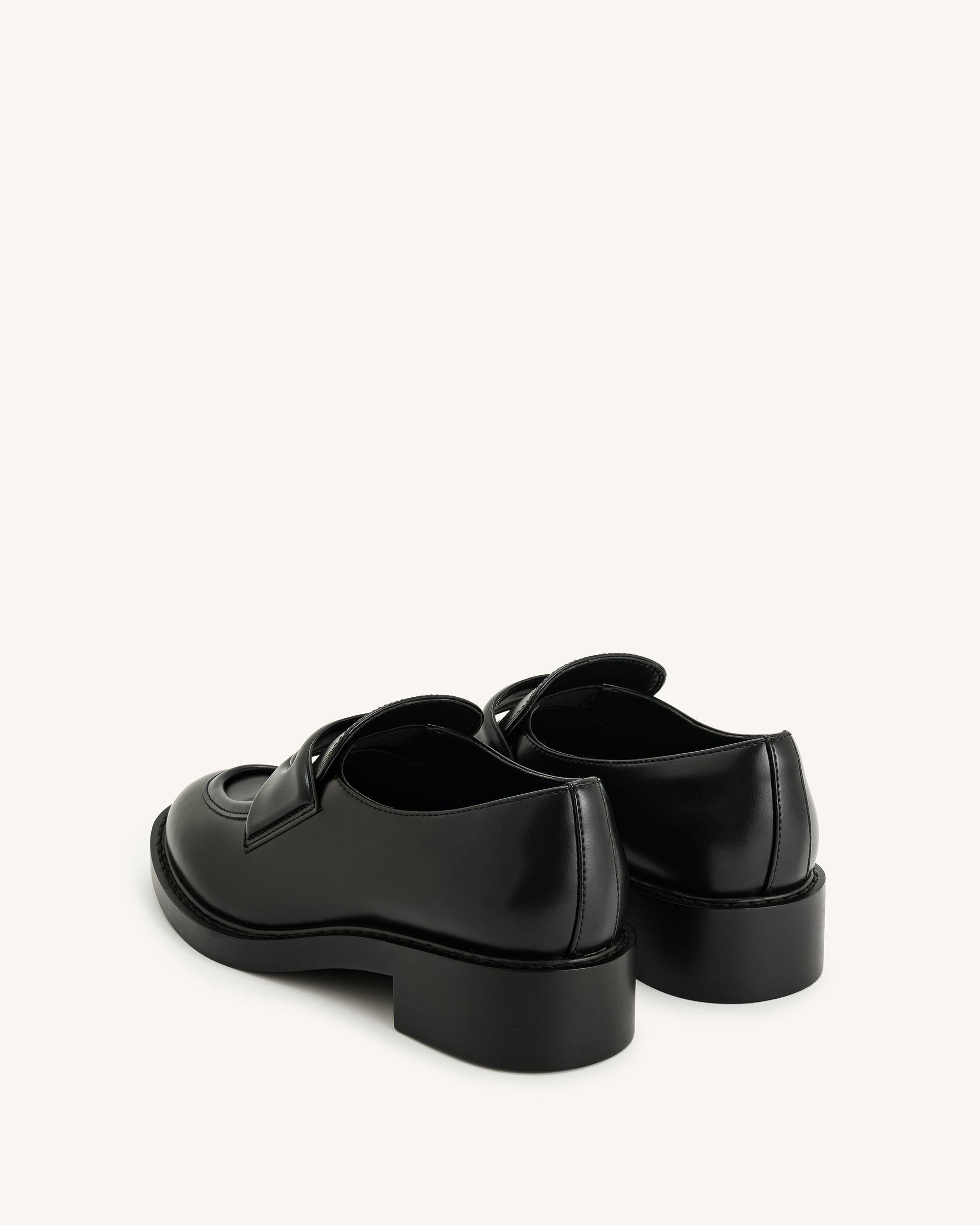 Micah Chunky Loafer - Black