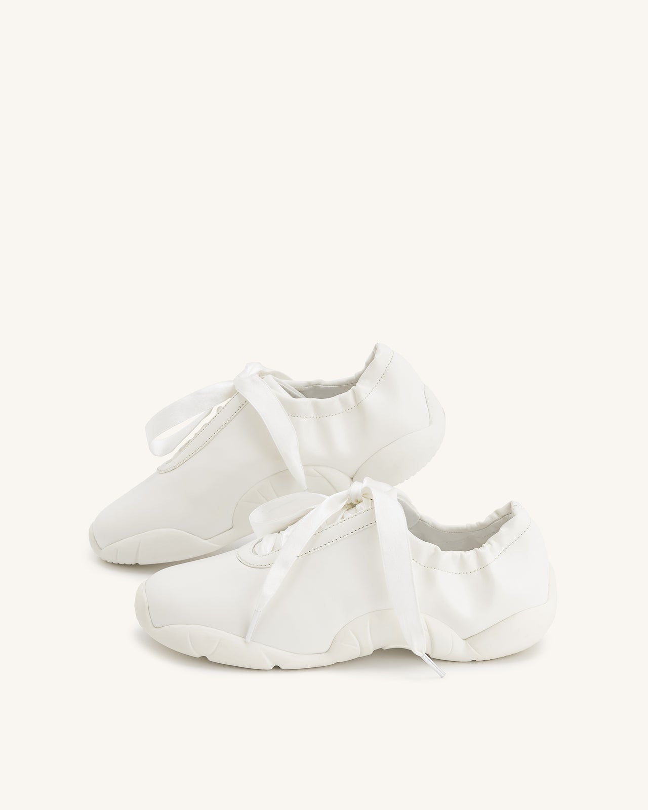 Flavia Ballerina Sneakers - White