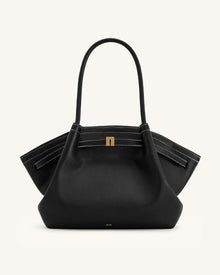 Hana Large Tote Bag - Black
