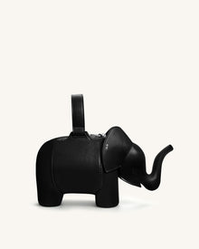 Claire Elephant Shaped Handbag - Black