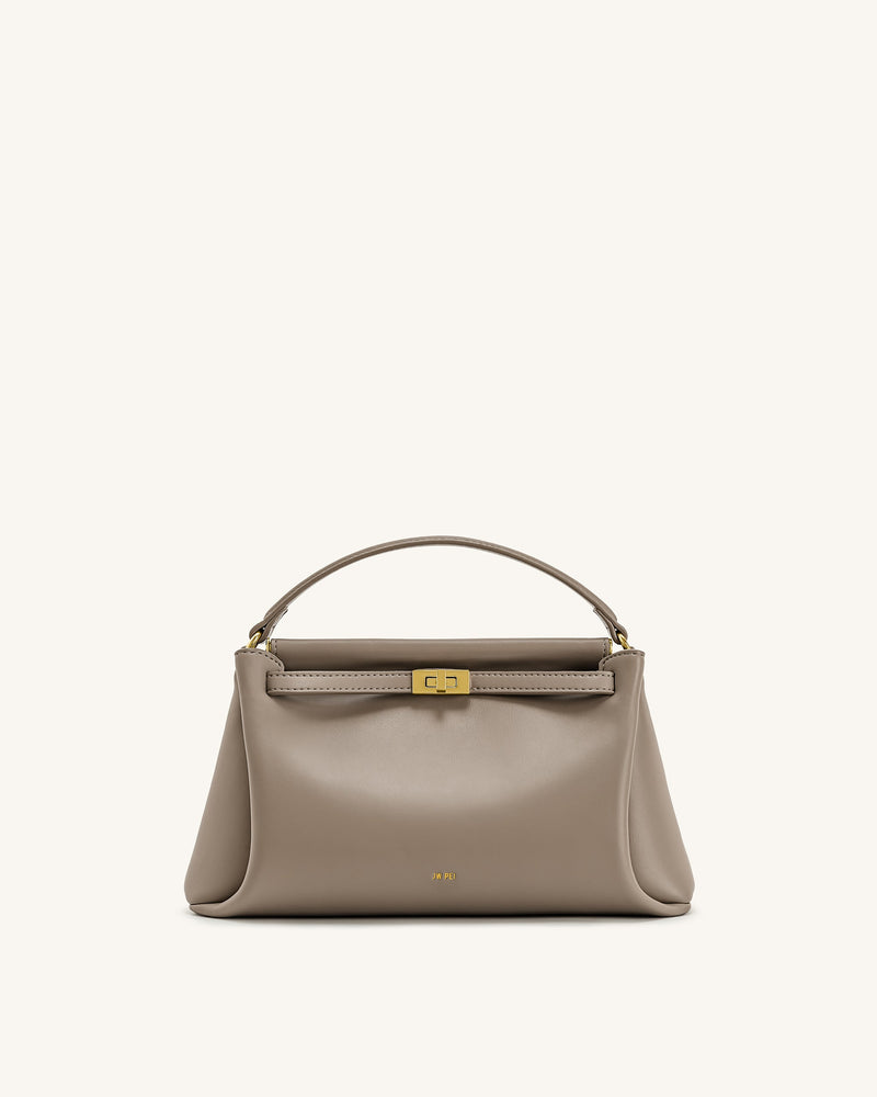 Carmen Top Handle Bag - Apricot
