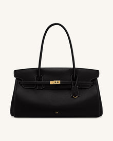 Yara Large Shoulder Bag - Black
