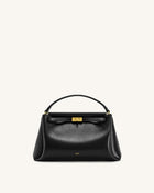 Carmen Top Handle Bag - Black
