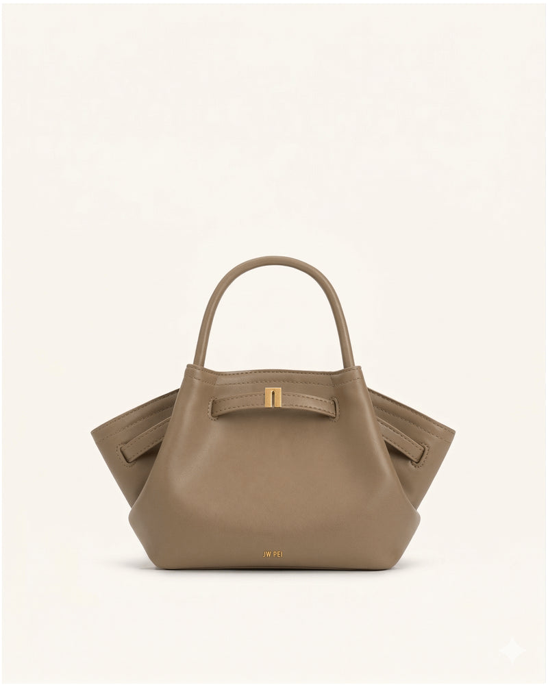 Hana Mini Tote Bag - Grayish Brown