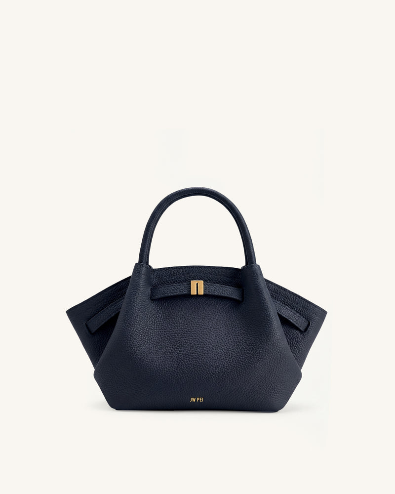 Hana Mini Tote Bag - Navy Blue
