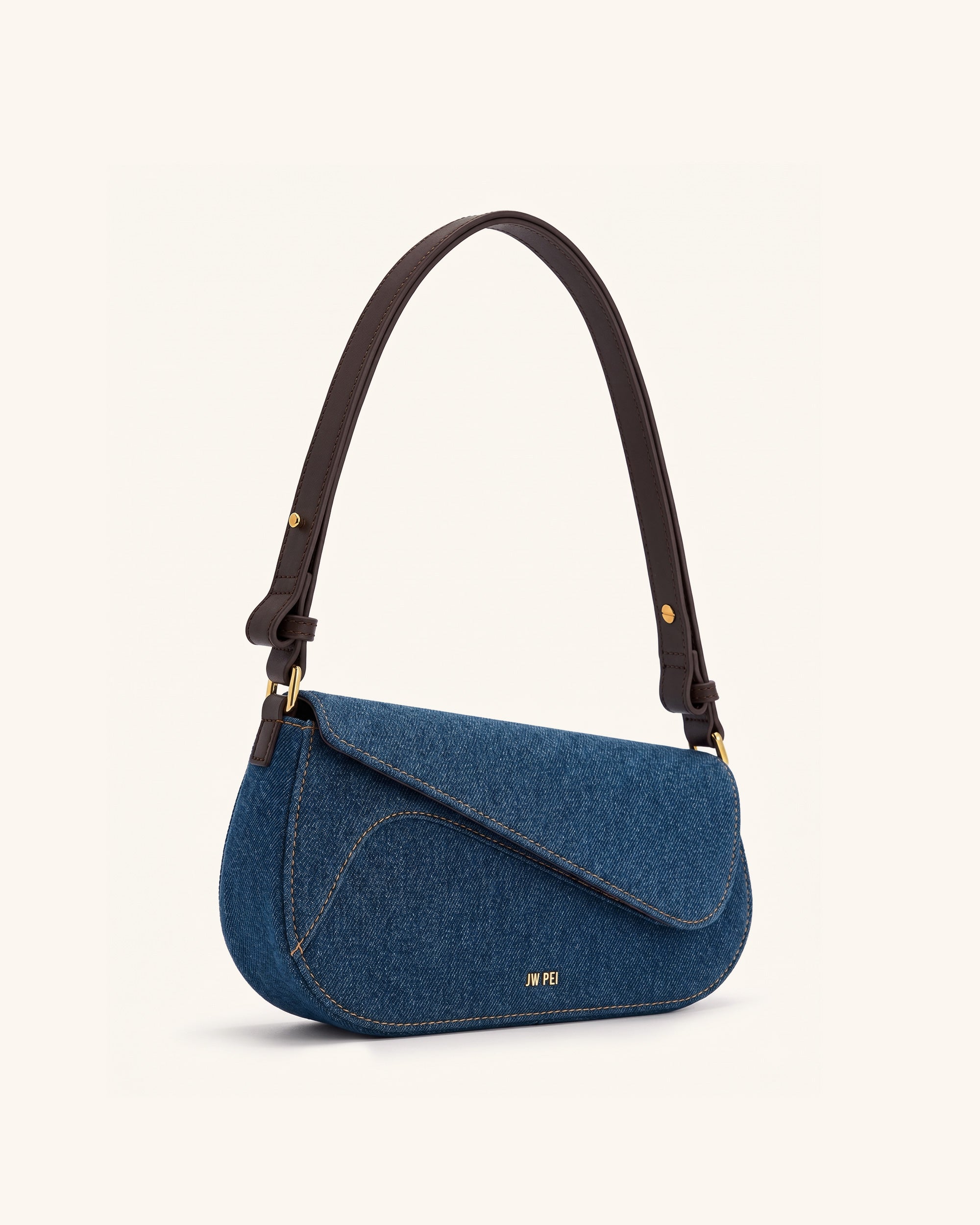 Addisyn Shoulder Bag - Blue Denim