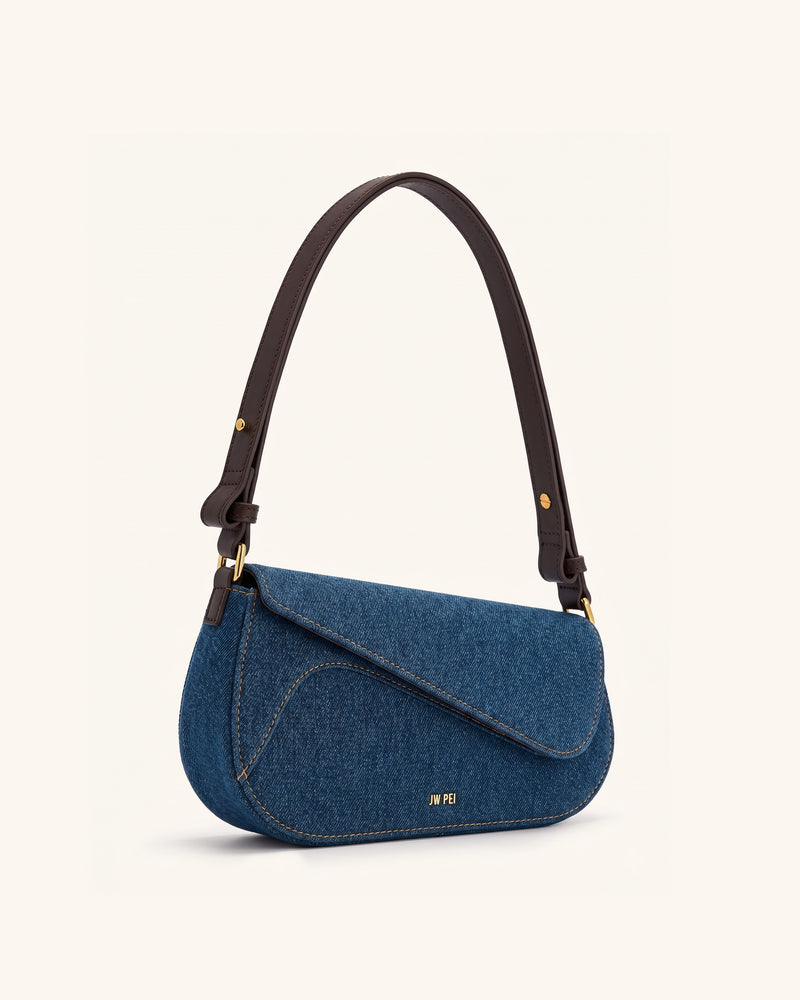 Addisyn Shoulder Bag - Blue Denim