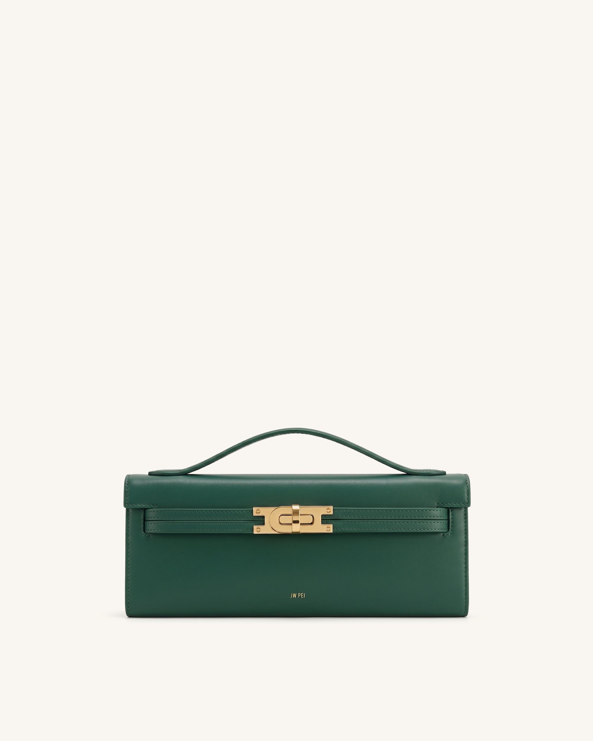 Bria Structured Top Handle Bag - Army Green