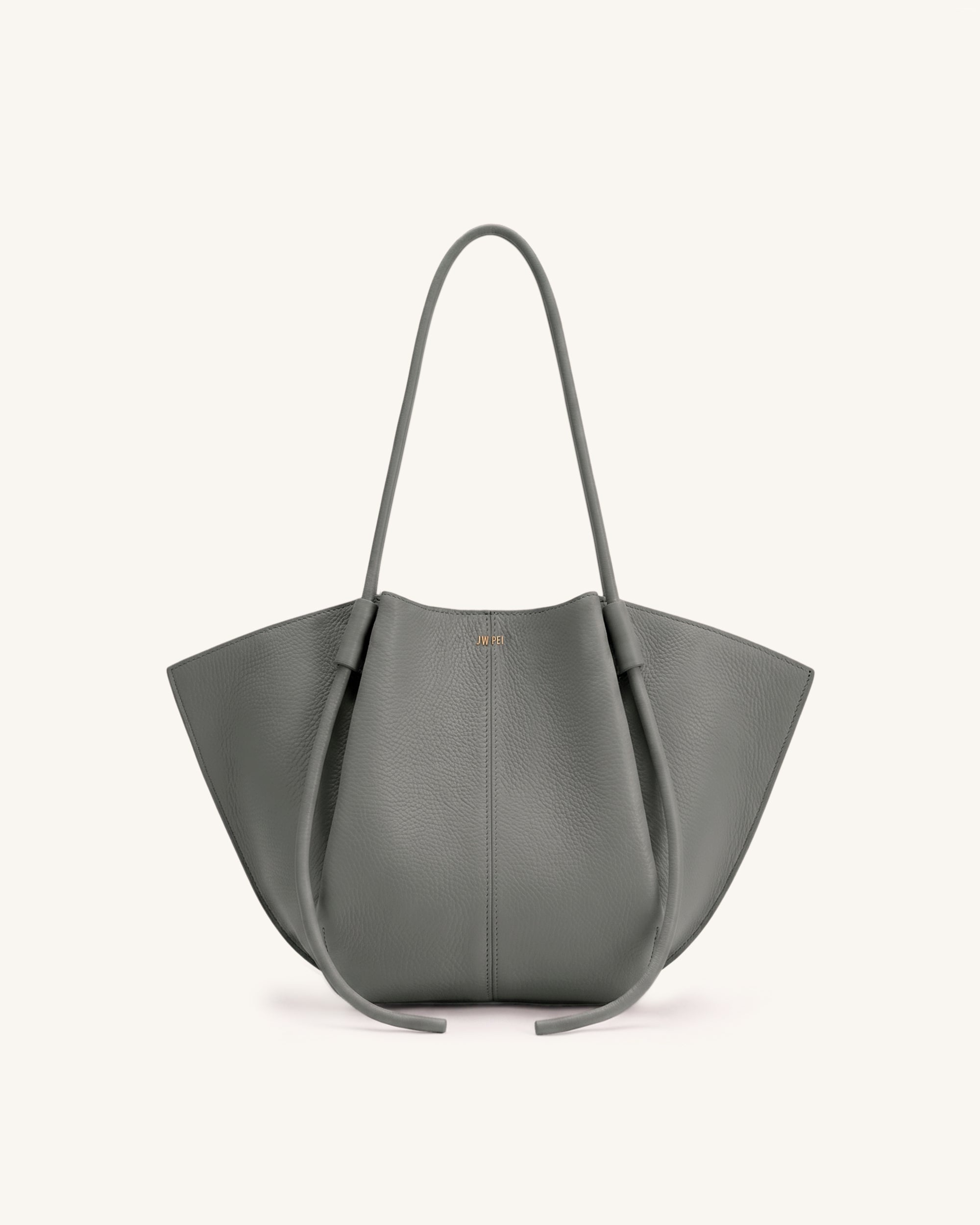 Nala Wide Tote Bag - Dark Gray