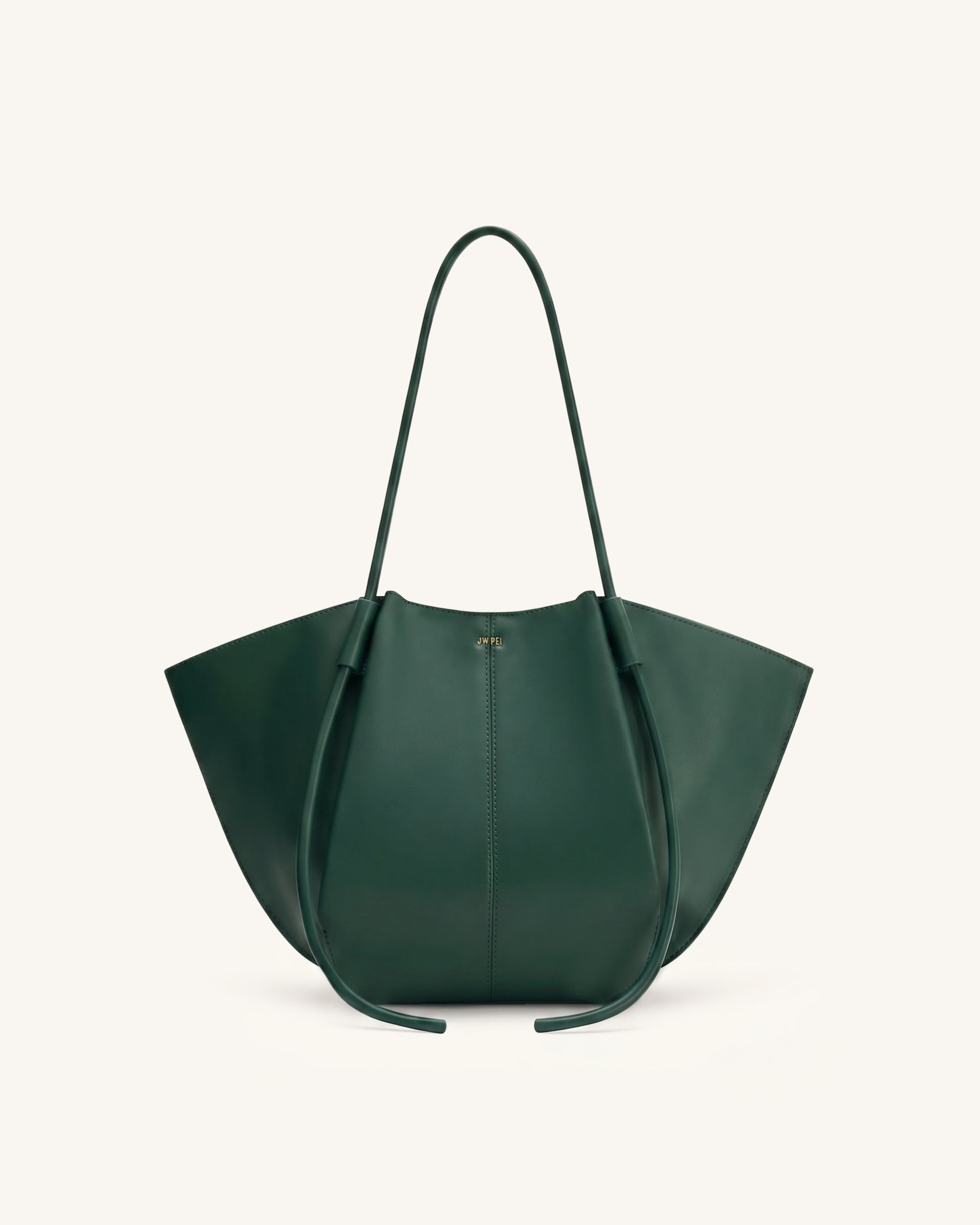 Nala Wide Tote Bag - Forest Green