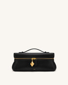 Thea East-West Top Handle Bag - Black