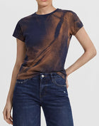The Throwback Wasteland T-shirt - Midnight Rust