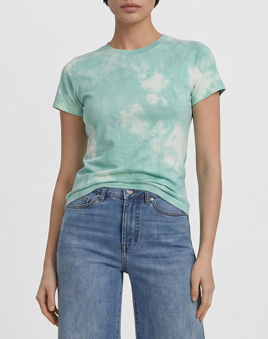 The Local Mood Ring T-shirt - Mint Cloud