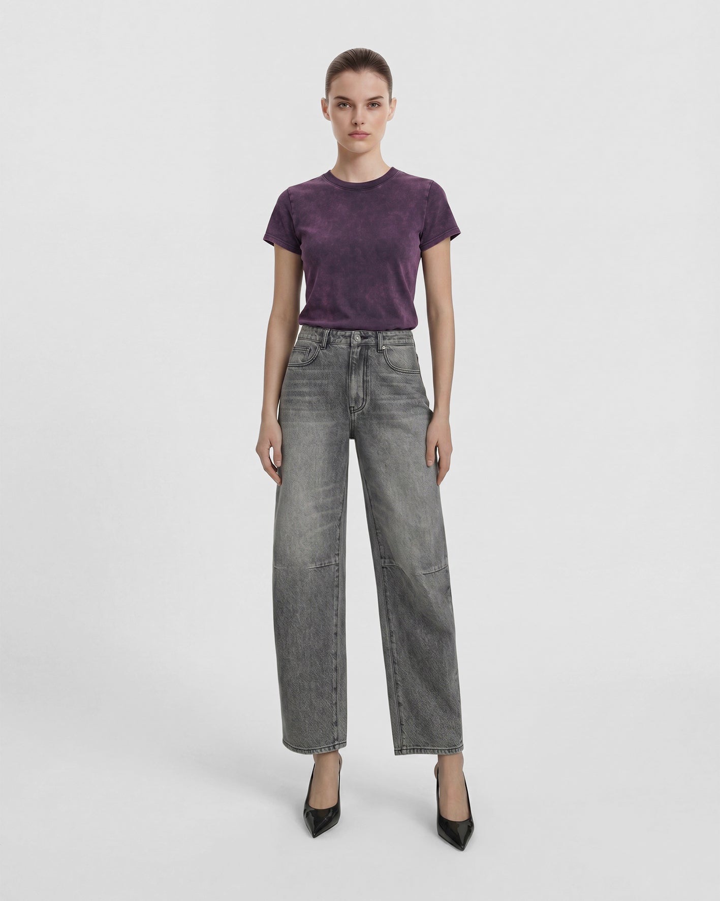 The Local Mood Ring T-shirt - Muted Plum