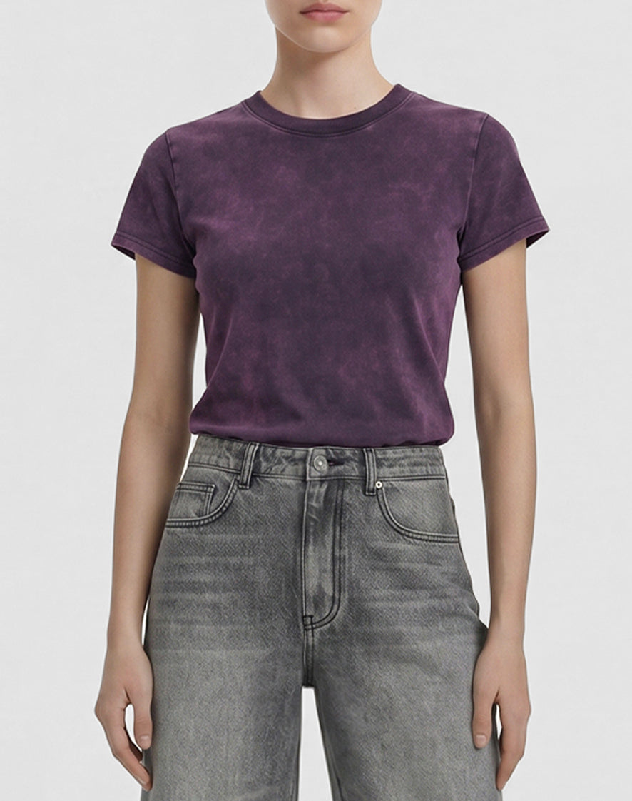 The Local Mood Ring T-shirt - Muted Plum