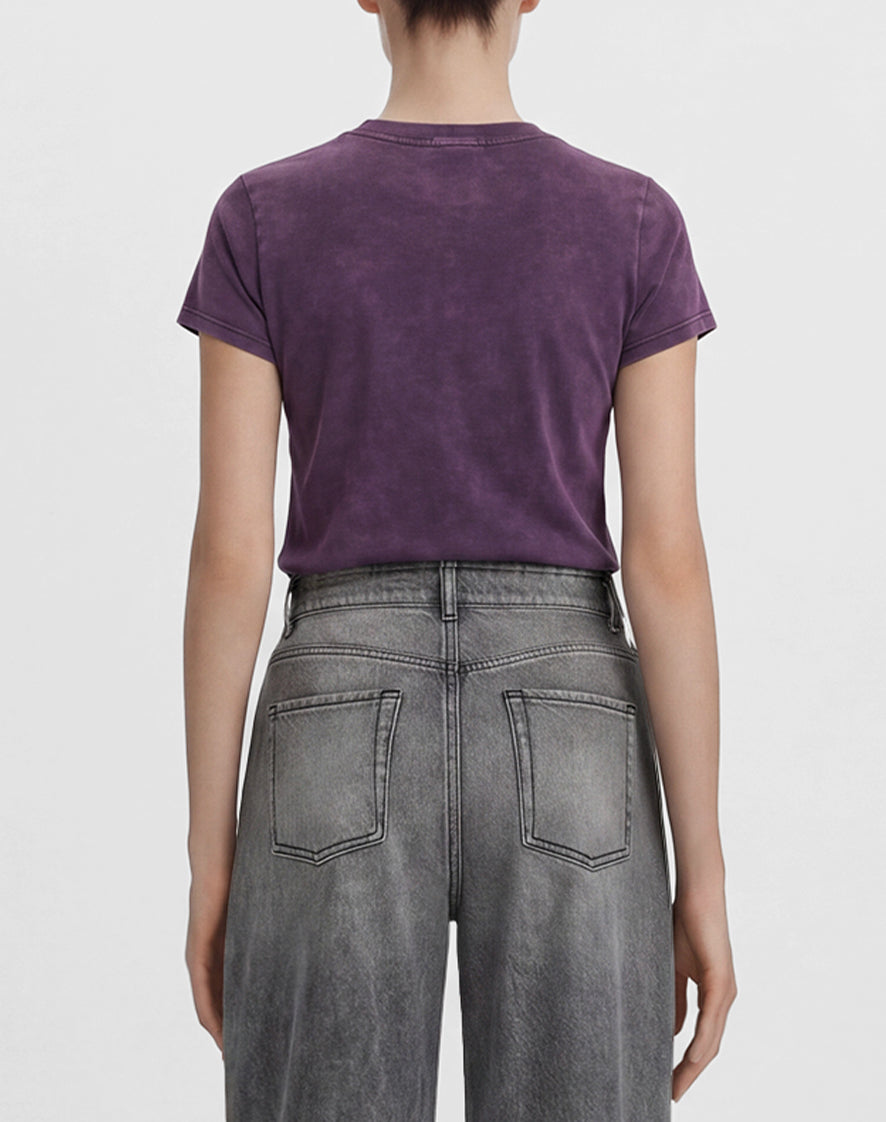 The Local Mood Ring T-shirt - Muted Plum