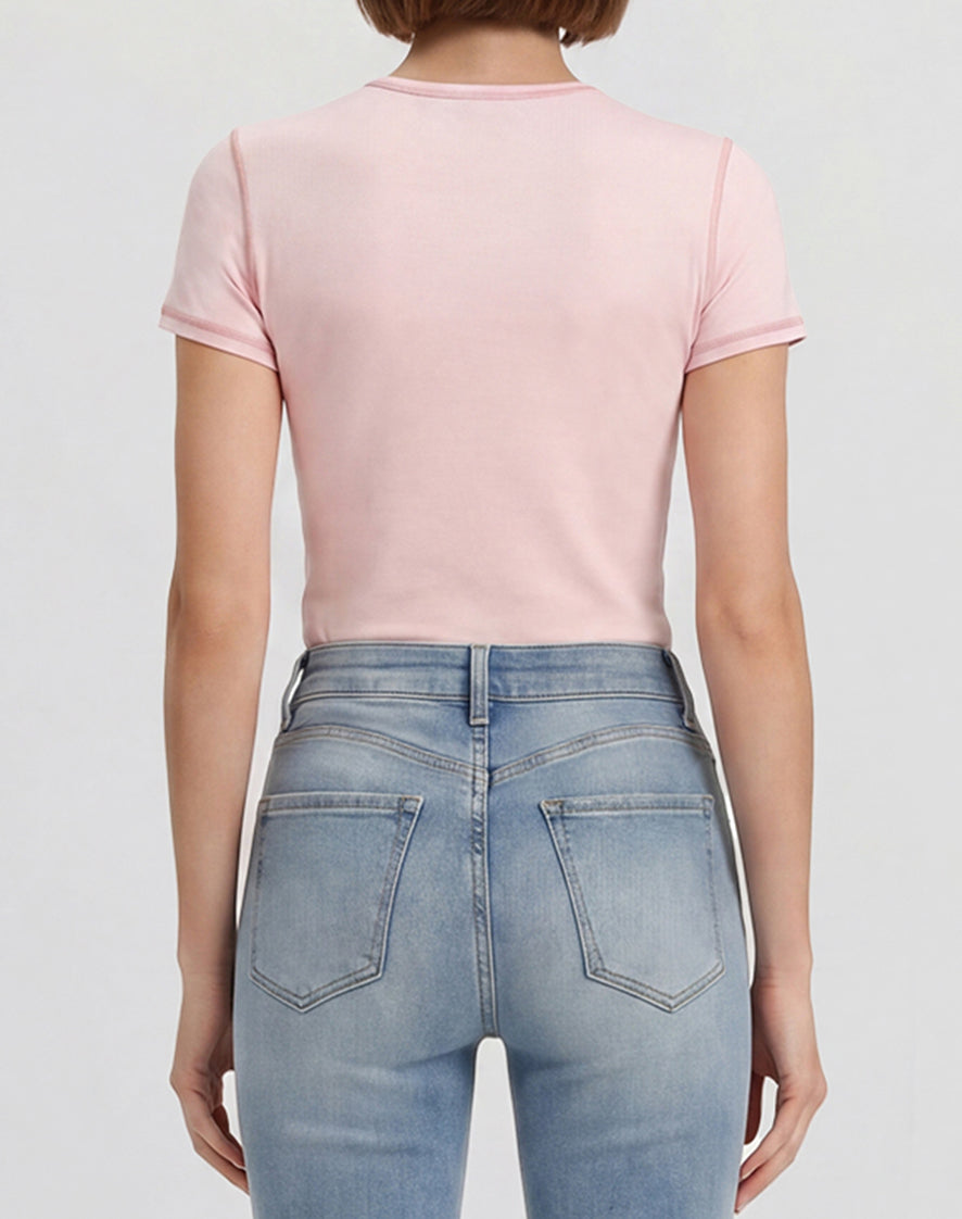 The Lil Goodie Goodie Crush T-shirt - Bubblegum