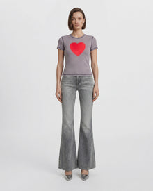The Lil Goodie Goodie Crush T-shirt - Lilac Grey