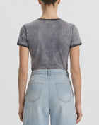 The Lil Sinful Ringer Cloud Cover T-shirt - Smoked Out