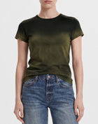 The Slacker Fade Out T-shirt - Midnight Olive