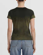 The Slacker Fade Out T-shirt - Midnight Olive