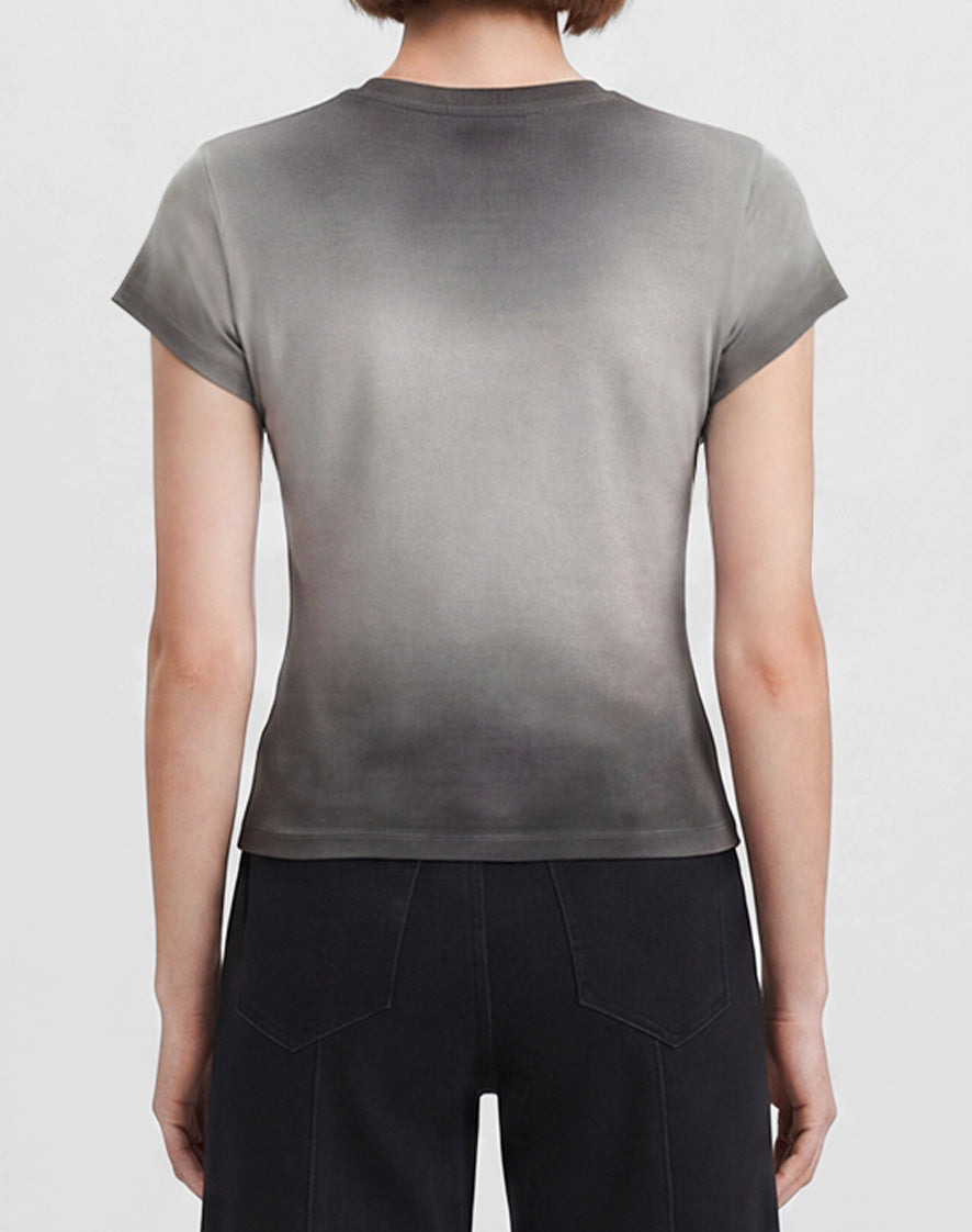The Slacker Fade Out T-shirt - Faded Charcoal