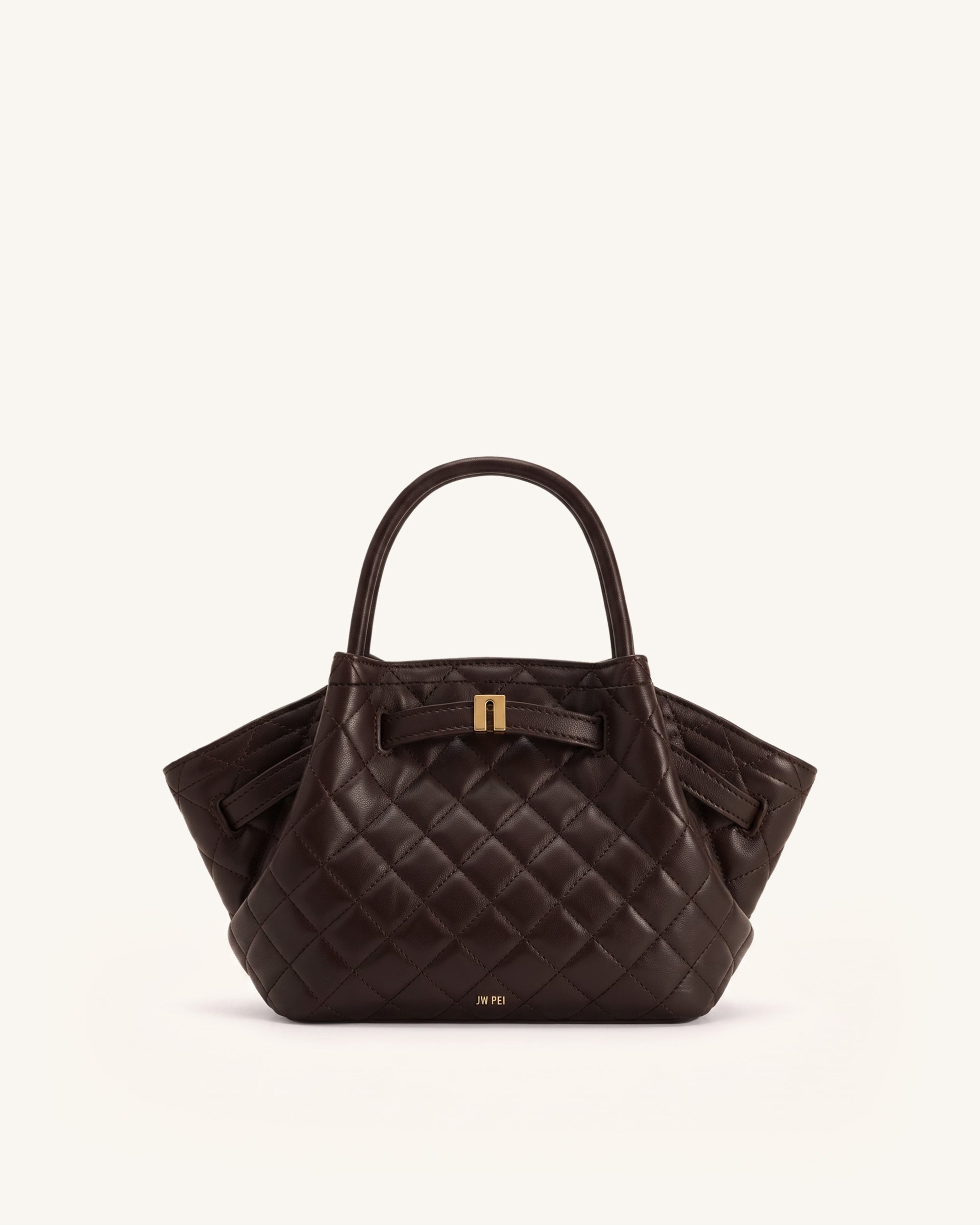 Hana Mini Tote Bag - Dark Chocolate Brown