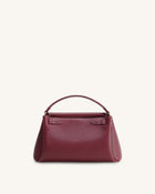 Carmen Top Handle Bag - Burgundy