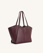 Kiana Large Capacity Tote Bag - Deep Claret