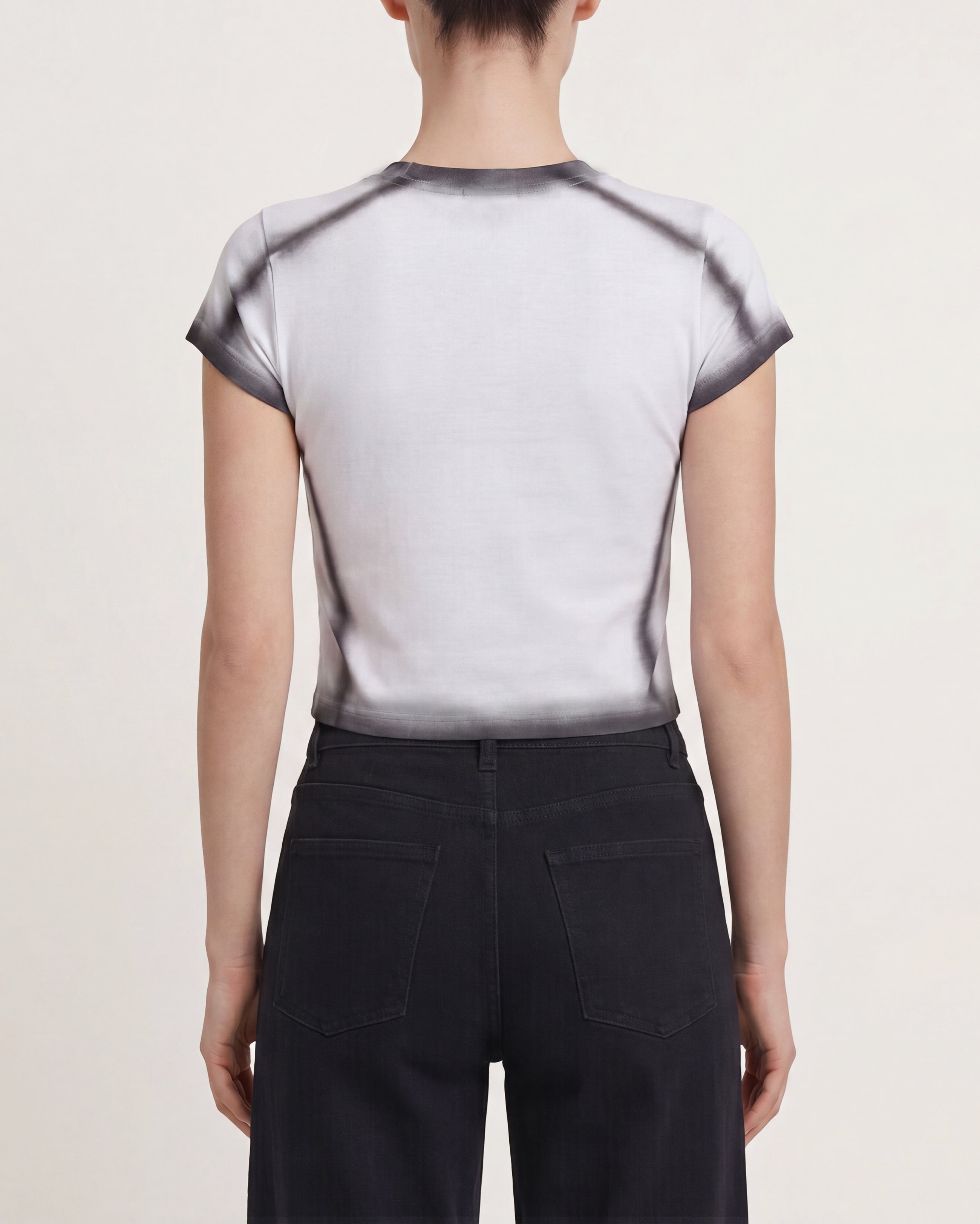 The Pixie Lucky Day Beaded Tee - Inky Edge