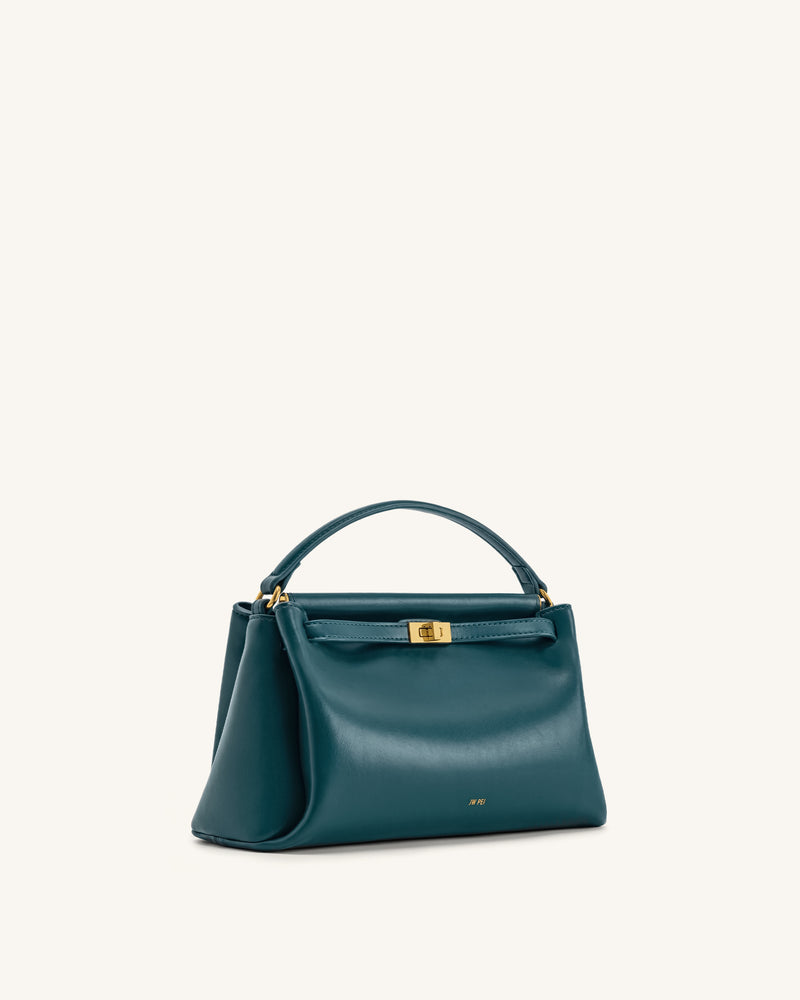 Carmen Top Handle Bag - Teal