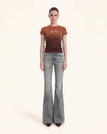 The Stella Shimmer Shaded Tee -  Chestnut Peak