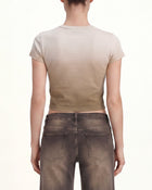 The Glitz Rhinestone Logo Tee - Desert Dusk