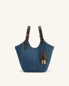 Ines Tote Bag - Blue Denim