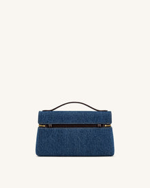 Thea Top Handle Bag - Blue Denim
