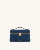 Thea Top Handle Bag - Blue Denim