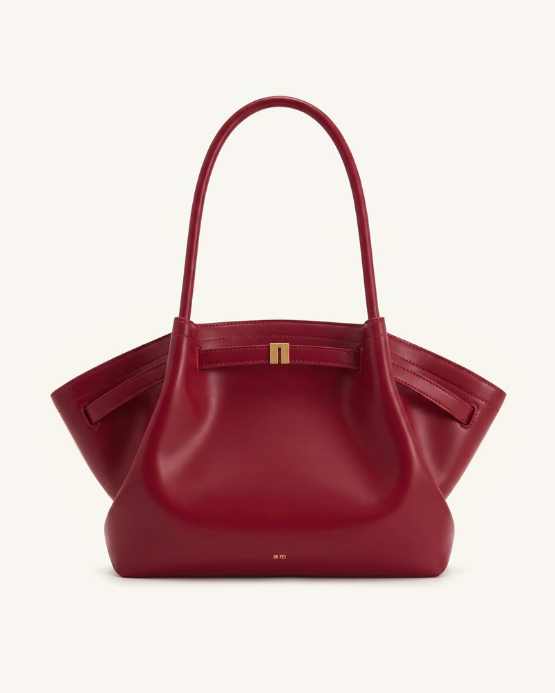 Hana Large Tote Bag - Claret